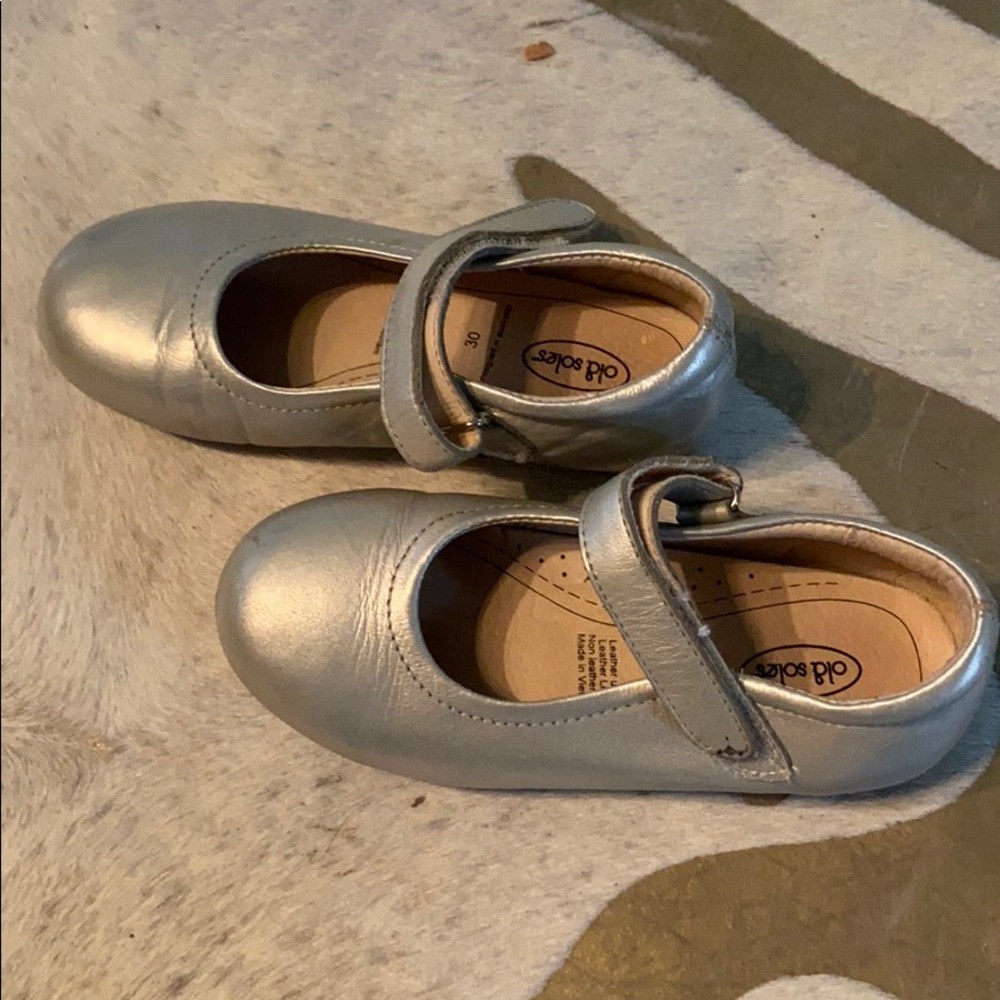 Kids silver Mary Jane